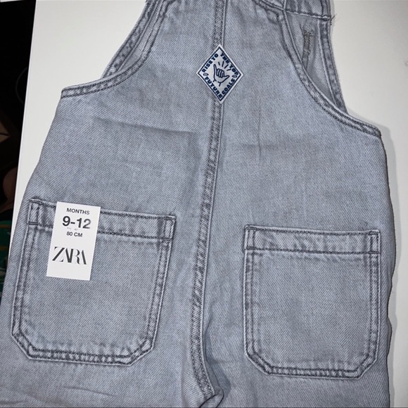 Zara denim overalls - Picture 3 of 4